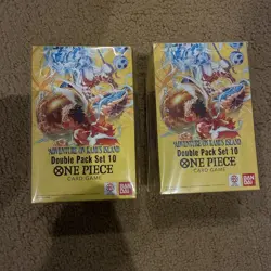 SEALED One Piece OP15 Adventure on Kami Island Double Pack Set 10 - Two Boxes! - Image 1