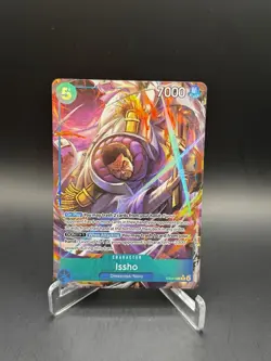 Issho Fujitora EB04-022 R One Piece TCG Azure Sea's Seven NM English - Image 1