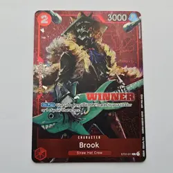 Brook ST01-011 Winner Pack Vol.4 One Piece Tournament Promo Card English - Image 2