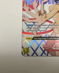 One Piece x Round 1 Nico Robin Promo Card EB03-054 (English) - Image 5