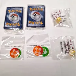 Mighty Mysterious Pokemon Trading Card Tin Booster Pack OPENED TIN wSEALED PACKS - Image 4