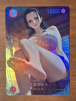 Goddess Story One Piece Waifu Holo Card Set Boa Hancock Nami Nico Robin Fan Art - Image 3