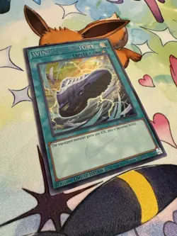 YU-GI-OH X Nike Promo Card Winds Of Victory Air Max Muscle 95 Spell Card - Image 2