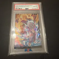 Dragon Ball itajaga card Son Gohan Beast & Orange Piccolo 4-15 R Japanese PSA 10 - Image 1