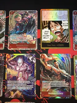 Lot Of 15 ONE PIECE Cards CCG All SEC, SR, Alt Art Cards All Near Mint See Pics - Image 3