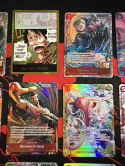 Lot Of 15 ONE PIECE Cards CCG All SEC, SR, Alt Art Cards All Near Mint See Pics - Image 4