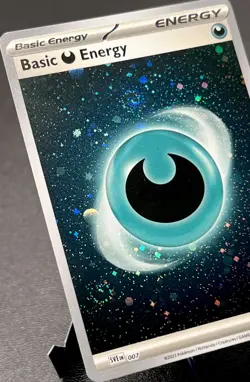 Darkness Dark Energy 007 NM Cosmos Holo 2 Awesome Swirls Pokemon Card! - Image 1