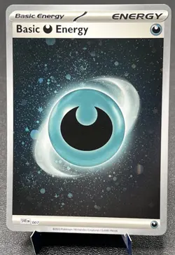 Darkness Dark Energy 007 NM Cosmos Holo 2 Awesome Swirls Pokemon Card! - Image 2