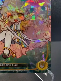 MapleStory Collection Card Lara, Romantic Geomancer CLS_140 Unique Korean NM - Image 5