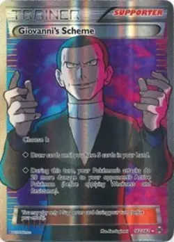 Giovanni's Scheme (Full Art) - XYBR01 162 Pokemon - Near Mint - Image 1