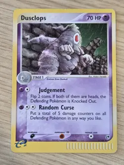 Pokemon Dusclops EX TCG Sandstorm 4/100 Holo Rare Card - Image 1