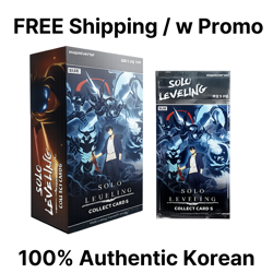 Solo Leveling Collect Card Vol.3 Booster Box + 1 Promo card SEALED Korean - Image 1