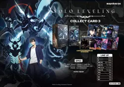 Solo Leveling Collect Card Vol.3 Booster Box + 1 Promo card SEALED Korean - Image 5