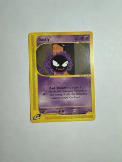 Gastly 109/165 2002 Expedition Pokemon Card TCG Baba Art WOTC Vintage - Nm/Vlp - Image 1
