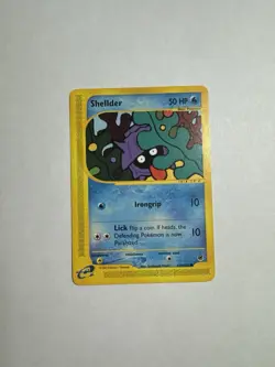 Shellder 129/165 2002 Expedition Pokemon Card TCG WOTC Vintage Nintendo - NM - Image 1