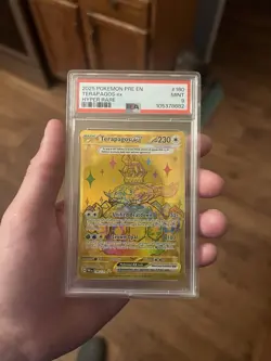 Pokemon TCG Terapagos EX Prismatic Evolution Card 180/131 - Image 1