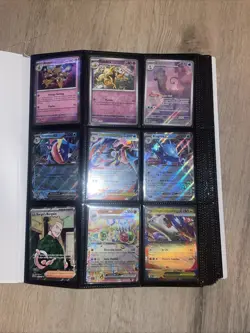 Pokemon Binder Collection English Rare Cards Holos - Image 2