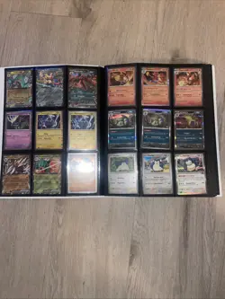 Pokemon Binder Collection English Rare Cards Holos - Image 4