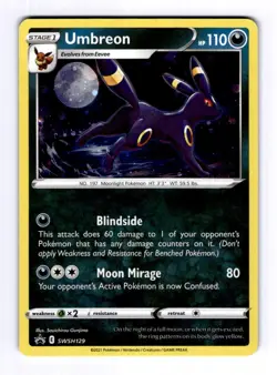 Umbreon - SWSH129 Sword & Shield Promo Cards #SWSH129 Promo Holo NM Pokemon - Image 1