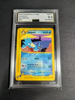 AGS 9.5 Mint Golduck 50a/147 eReader Aquapolis 2002 Pokemon Card Graded - Image 2