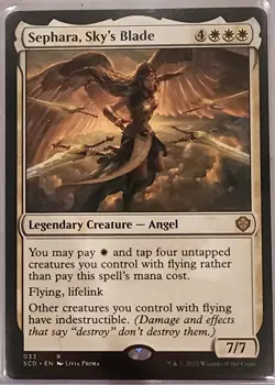 MtG Sephara, Sky's Blade Starter Commander Decks Regular - Image 1