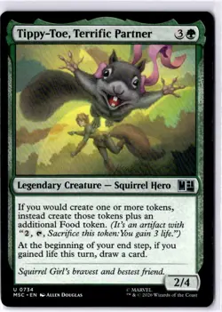 Tippy-Toe, Terrific Partner Commander: Marvel Super Heroes Regular NM U 0734 - Image 1