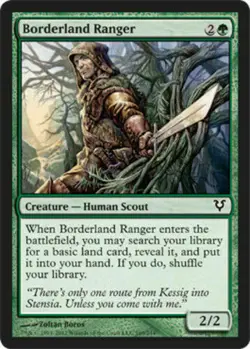 X4 Borderland Ranger Avacyn Restored LP/NM MTG Magic DNA GAMES - Image 1