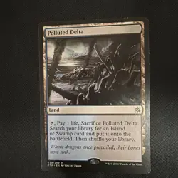 MTG 2014 Khans of Tarkir: Polluted Delta (239/269) LP - Image 1