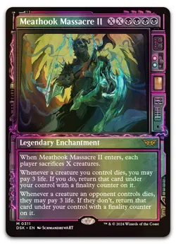 Meathook Massacre II (Showcase) #311 (Foil) (NM) Duskmourn DSK Magic MTG - Image 1