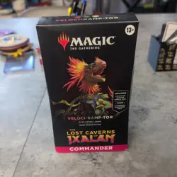 Magic Lost Caverns of Ixalan Commander Deck Velociramptor Veloci-Ramp-Tor MTG 3 - Image 1
