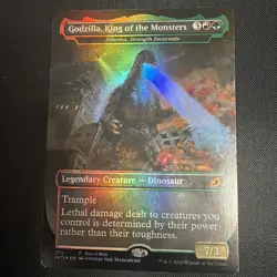 Godzilla, King of the Monsters Zilortha, Strength Incarnate FOIL - MtG Buy-A-Box - Image 1