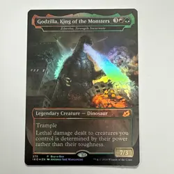 Godzilla, King of the Monsters Zilortha, Strength Incarnate FOIL - MtG Buy-A-Box - Image 1