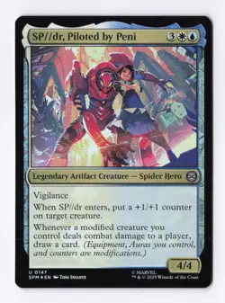 SP / dr, Piloted by Peni (Foil) 0147 (U) MTG Marvel's Spider-Man (SPM) - Image 1