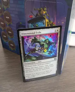 Wizards of the Coast MTG TMNT Dimensional Exile Uncommon U 0004 EN foil - Image 1