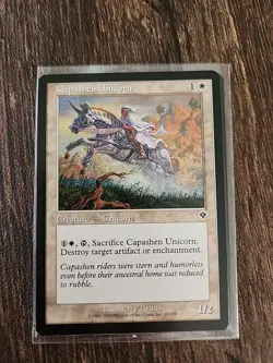 Capashen Unicorn - Invasion - MTG Magic - Common - White Creature - Image 1