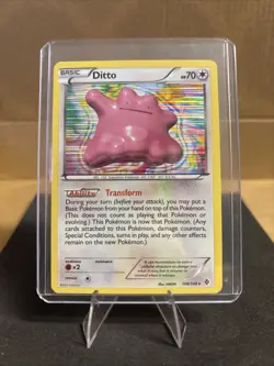 Ditto 108/149 Holo Rare Boundaries Crossed Pokemon Lightly Played - Image 1