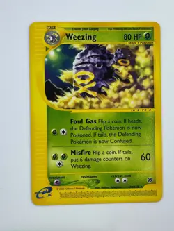 Weezing | 70/165 | Expedition Base Set | Rare | LP - Image 1