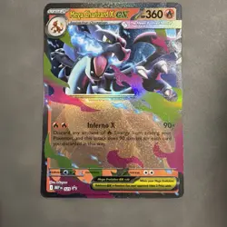 Pokemon TCG Mega Charizard X ex 029 Black Star Promo - NM - Image 1