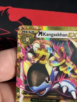 M Kangaskhan EX ⭐ 109/106 Holo Secret Rare Flashfire 2014 Pokemon LP - Image 2