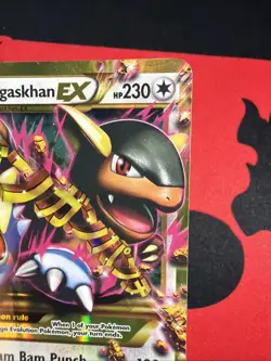 M Kangaskhan EX ⭐ 109/106 Holo Secret Rare Flashfire 2014 Pokemon LP - Image 3