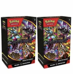 2x Pokemon TCG: Mega Evolution-Pitch Black Booster Bundle (6 Packs X2) IN HAND - Image 1