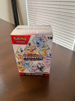 Pokemon TCG Scarlet & Violet Prismatic Evolutions Booster Bundle - Image 1