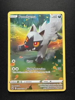 Pokemon: Poochyena GG33/GG70 Ultra Rare Crown Zenith: Galarian Gallery - Image 1