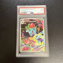 PSA 9 Ivysaur 134/132 Illustration Rare Mega Evolution Pokemon - Image 1