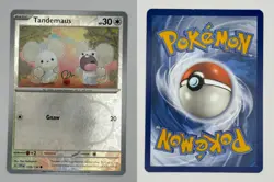 Tandemaus 159/198 Common Scarlet & Violet Pokemon Reverse Holo Lightly Played - Image 1
