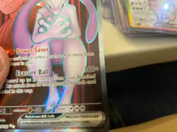 Team Rocket's Mewtwo ex 213/182 Destined Rivals Ultra Rare Holo Pokemon MP B2 - Image 4