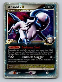 Absol G LV.X 141/147 Holo LV.X Rare Supreme Victors Pokemon Heavily Played - Image 1