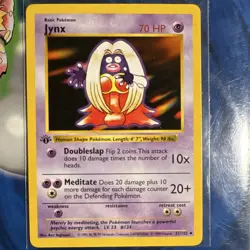 Jynx 31/102 Base Set Shadowless 1999 English WOTC 1st Edition Uncommon - Image 1