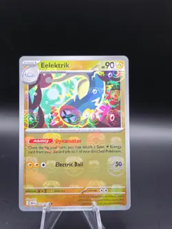 Eelektrik (Master Ball Pattern) 031/086 Uncommon SV: Black Bolt Pokemon TCG NM - Image 1