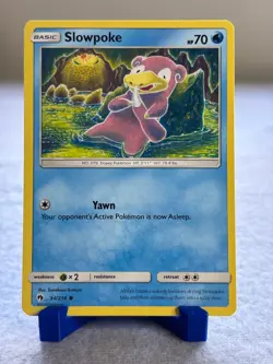 Slowpoke 54/214 Common Lost Thunder Pokemon Near Mint - Image 1
